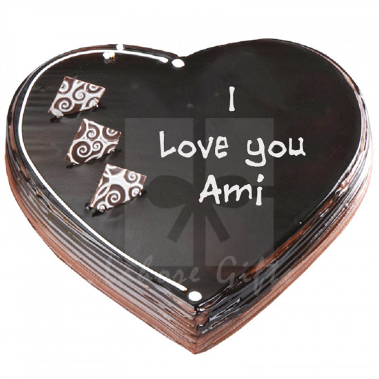 2Lbs Heart Cake for Ami