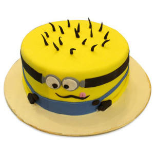 6Lbs Minion Cake from Kitchen Cuisine 6Lbs Minion Cake from Kitchen Cuisine