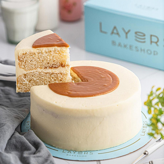 Salted Caramel Cake from Layers