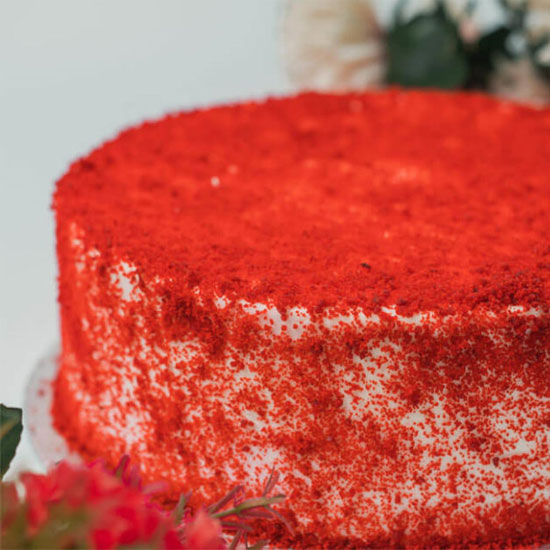 2.5lbs Red Velvet Cake from Masoom Bakers