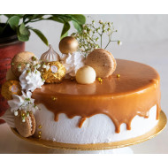 2.5lbs Irresistible Butterscotch Cake from Masoom Bakers