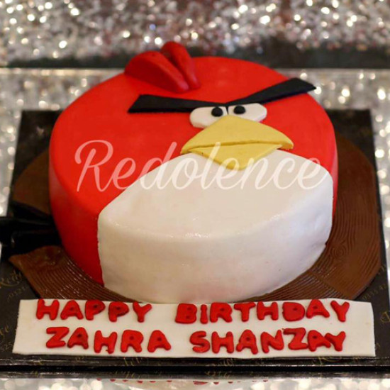 3lbs Angry Bird Cake from Redolence Bake Studio