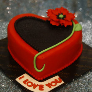 3lbs I Love You Heart Cake from Redolence Bake Studio 3lbs I Love You Heart Cake from Redolence Bake Studio