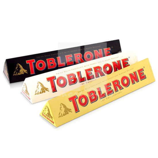 12 Assorted Toblerone Chocolate Bars