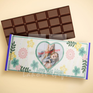 I Love You Mom Image Chocolate Bar