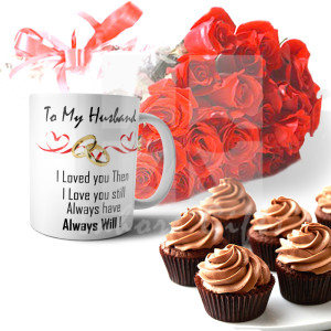 Anniversary  Cupcake Combo for Husband