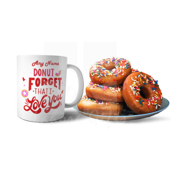 Donut and Mug Love Combo