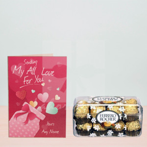 Free Be Mine Card with Ferrero Chocolates Free Be Mine Card with Ferrero Chocolates