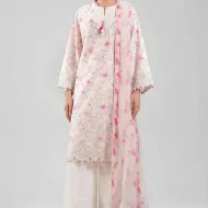 3 Piece Multi Color - Digital Printed Embroidered Sui