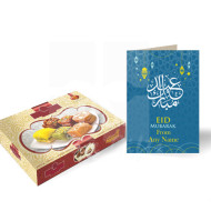Mithai with Eid Card