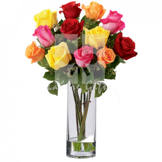 Mix Imported Roses Bouquet
