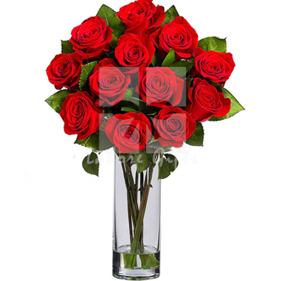 Imported Red Roses Bouquet