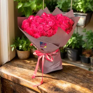 150 Red Roses - Bloomed Love Bouquet