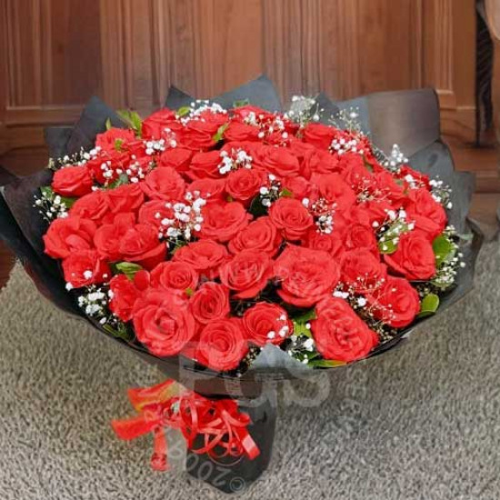 200 Red Roses Bouquet