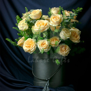 Sparkling White Roses