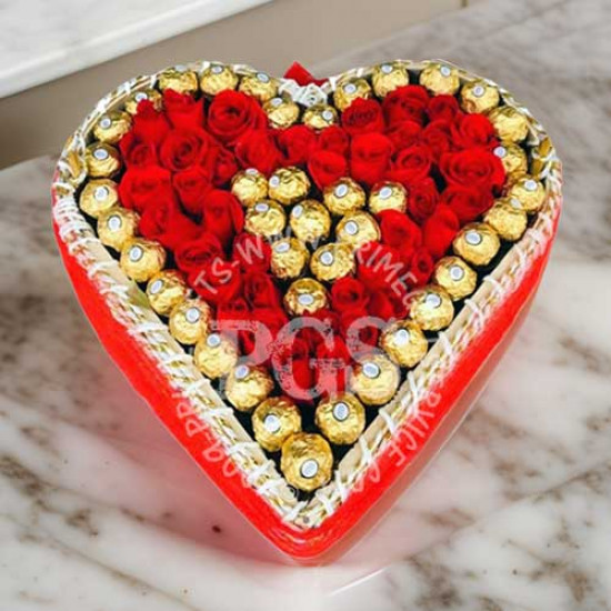 Heartfelt Romance Basket