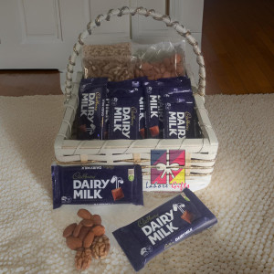 Cadbury Delight & Premium Dry Fruit Basket
