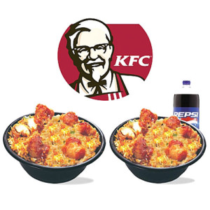 KFC Rice n Spice for two Persons KFC Rice n Spice for two Persons