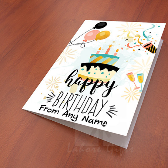 Happy Birthday Party Card