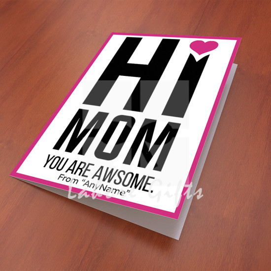 Awesome Mom Card Awesome Mom Card