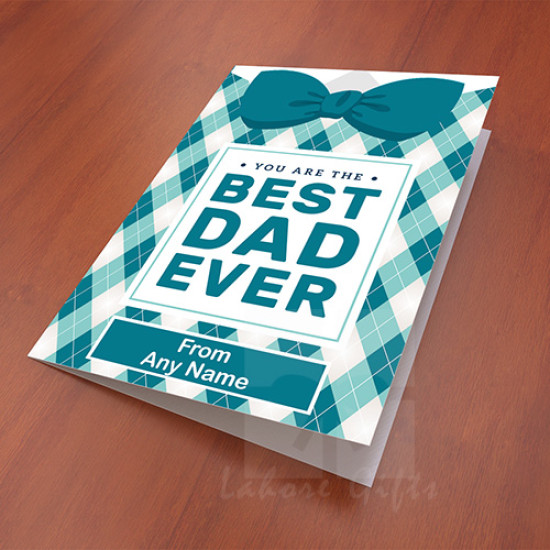 Best Dad Ever Card Best Dad Ever Card