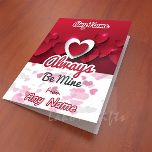 Always Be Mine Card Always Be Mine Card