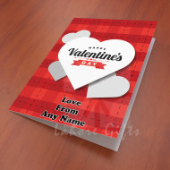 Happy Valentines Day Check Card