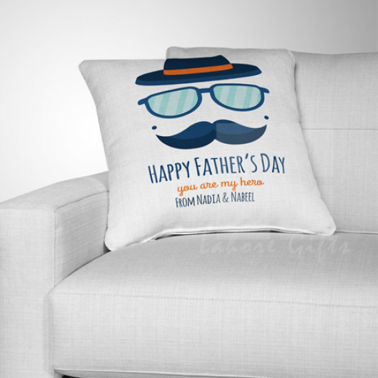 You are my Hero Dad Cushion