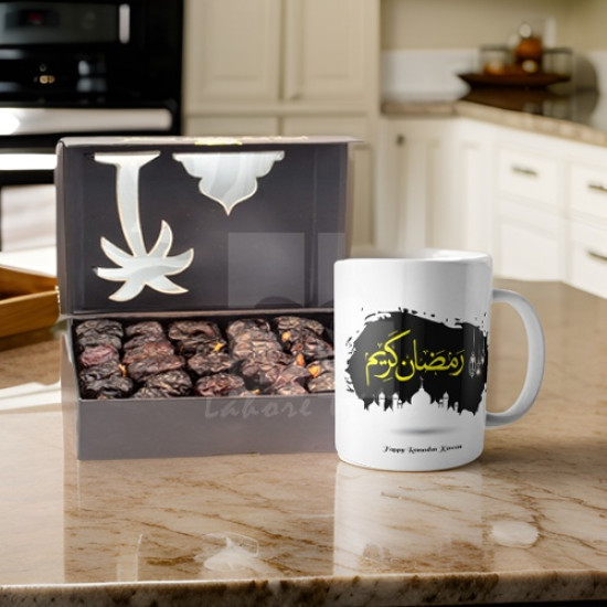 Ajwa Dates with Ramadan Mug